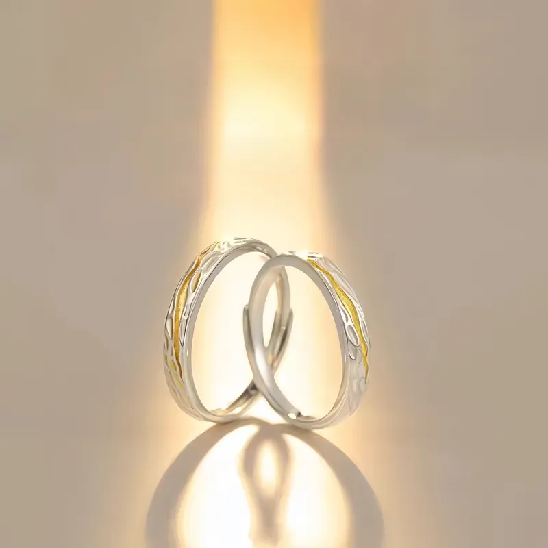 UZIID Sterling Silver Rings Unisex-3