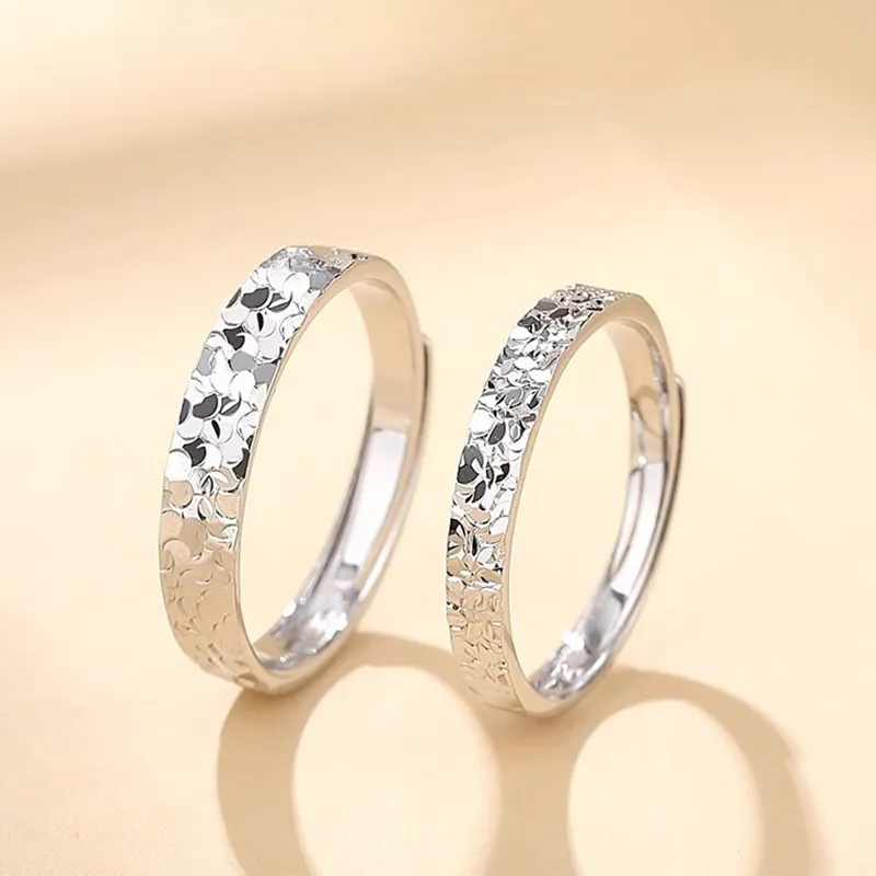 UZIID S999 Fine Silver Rings Unisex-4