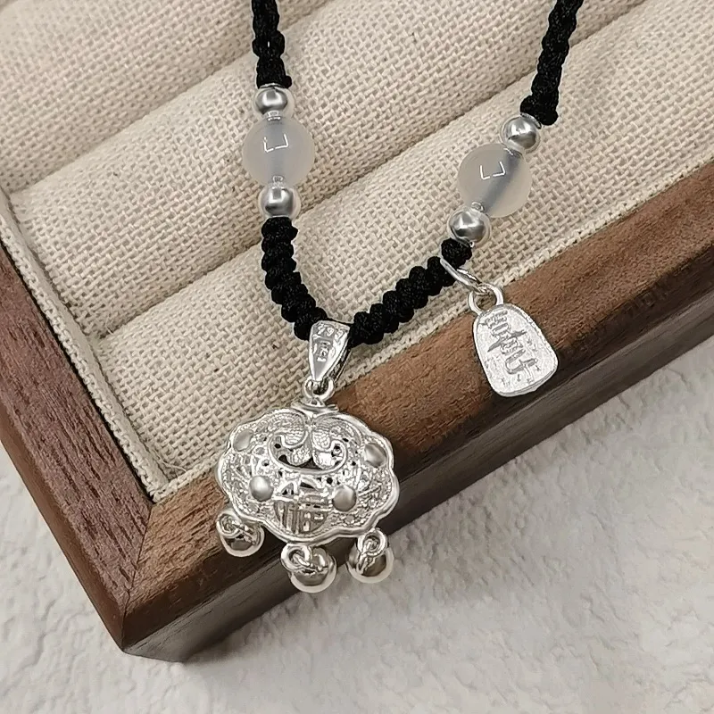 UZIID Sterling Silver Necklaces Unisex-5