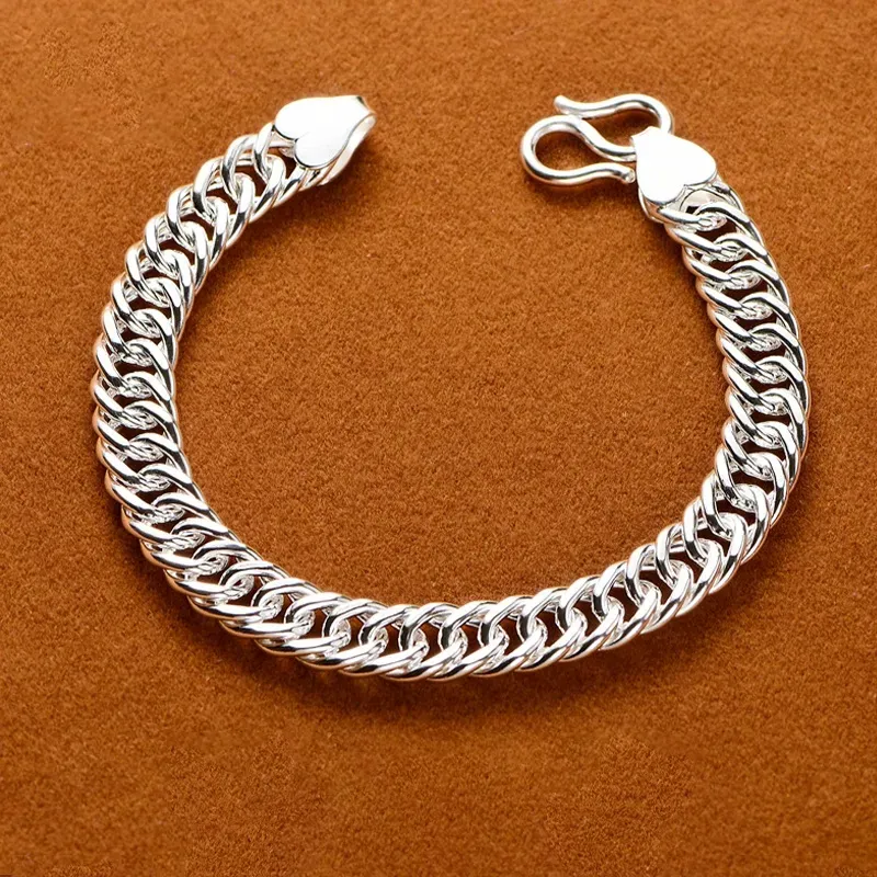 UZIID Sterling Silver Bracelets Unisex-3