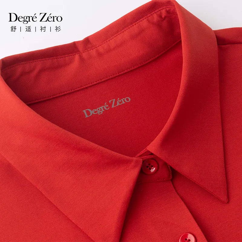 DEGRE ZERO Shirt Women's Lava Red-2