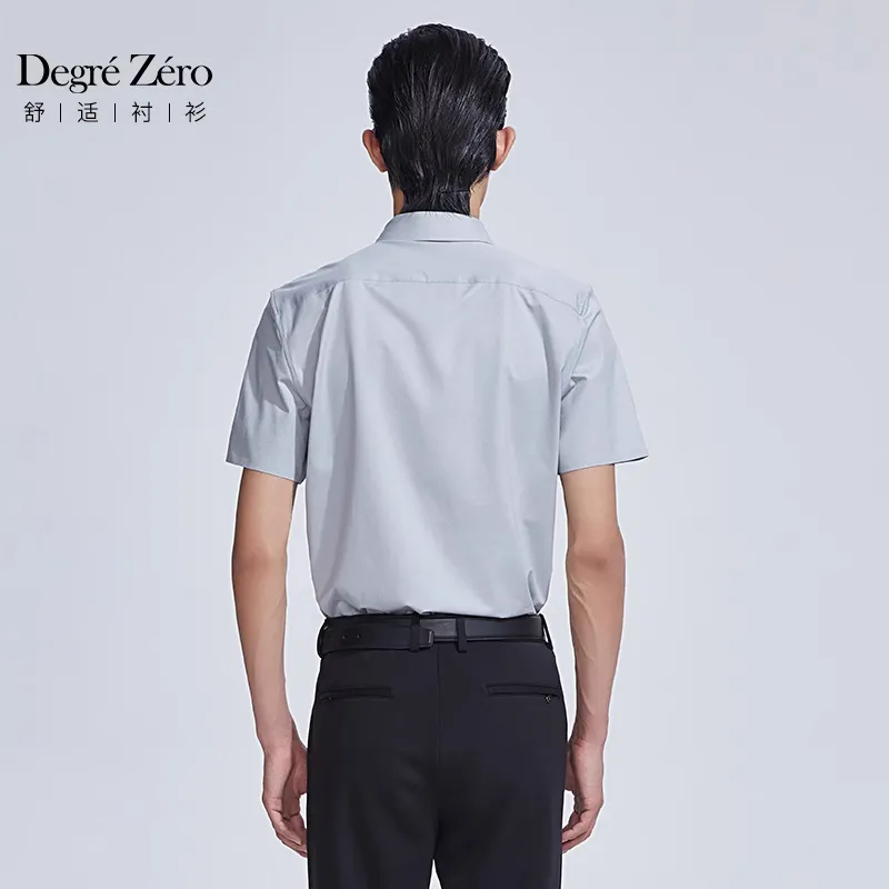 DEGRE ZERO Shirts Men Mist Gray-1