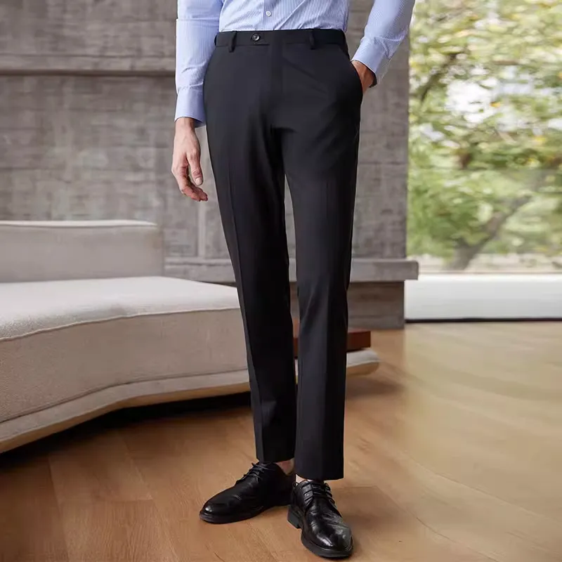 DEGRE ZERO Suit Trouser Men's Black-3