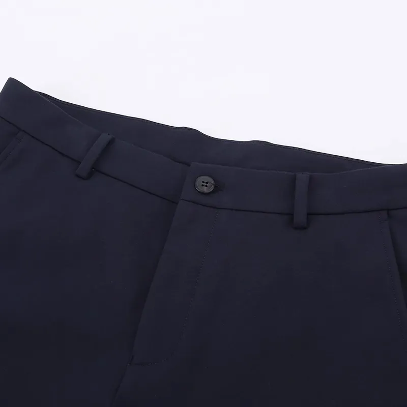 DEGRE ZERO Casual Pants Men's Navy Blue-5