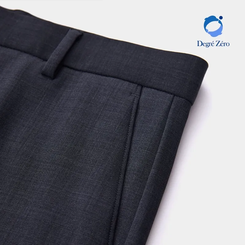 DEGRE ZERO Casual Pants Men's Dark Gray-3
