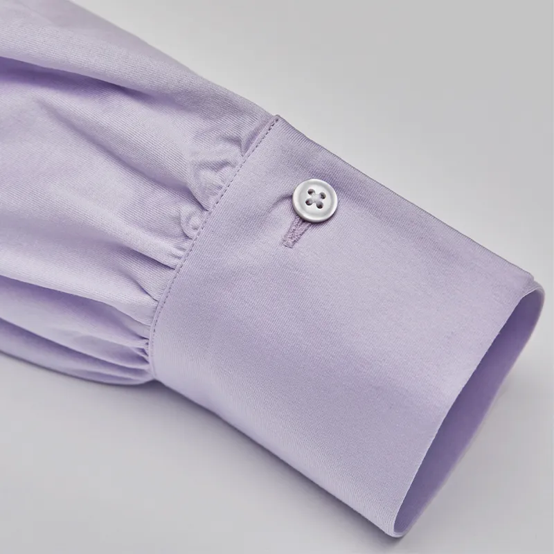 DEGRE ZERO Shirt Women's Light Blue Purple-3