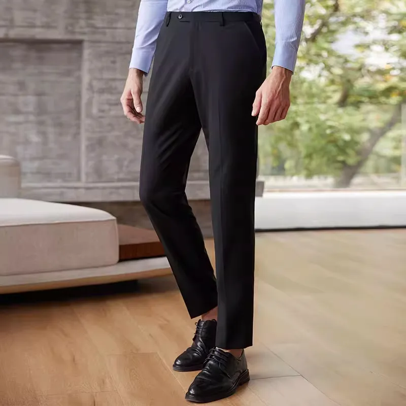 DEGRE ZERO Suit Trouser Men's Black-4