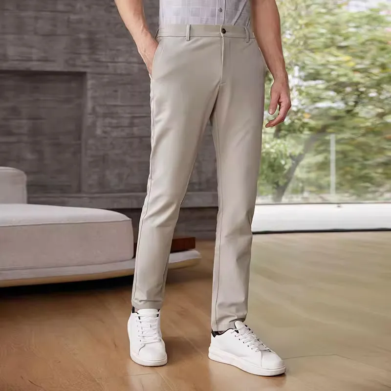 DEGRE ZERO Casual Pants Men's Khaki-2