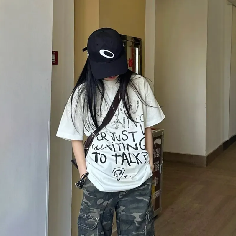 TH FABRICATE T Shirt Women's Dirty White-2