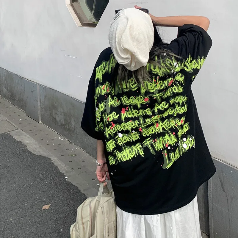 TH FABRICATE Drop Shoulder Sleeve T Shirt Unisex-1