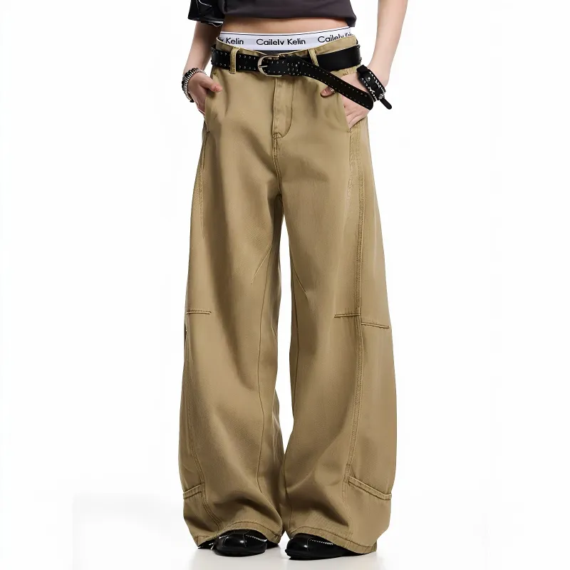 TH FABRICATE Jeans Women's Khaki Couple's-2