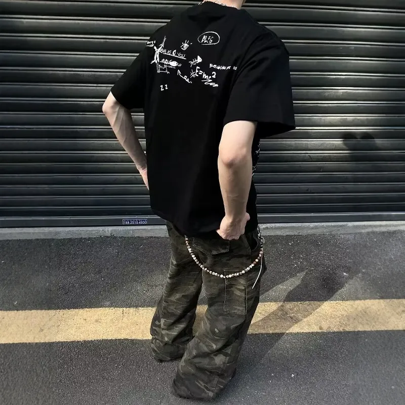 TH FABRICATE Drop Shoulder Sleeve T-Shirt Unisex-5