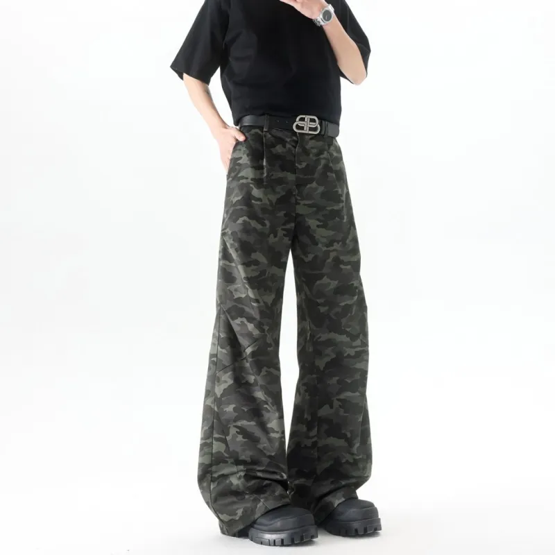 TH FABRICATE Casual Pants Women's Camouflage-2
