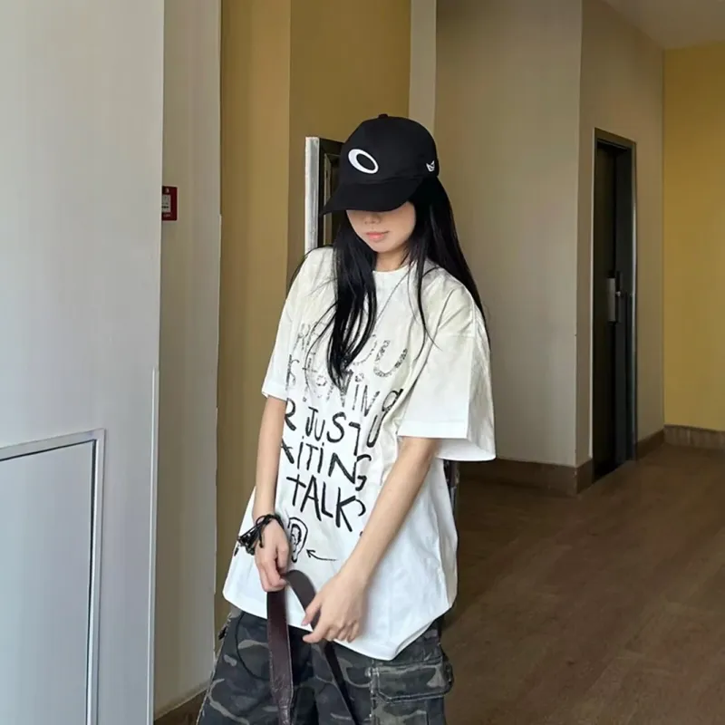 TH FABRICATE T Shirt Women's Dirty White-4