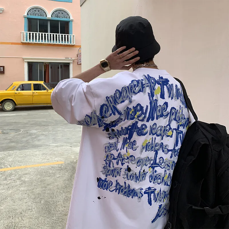 TH FABRICATE Drop Shoulder Sleeve T Shirt Unisex-3