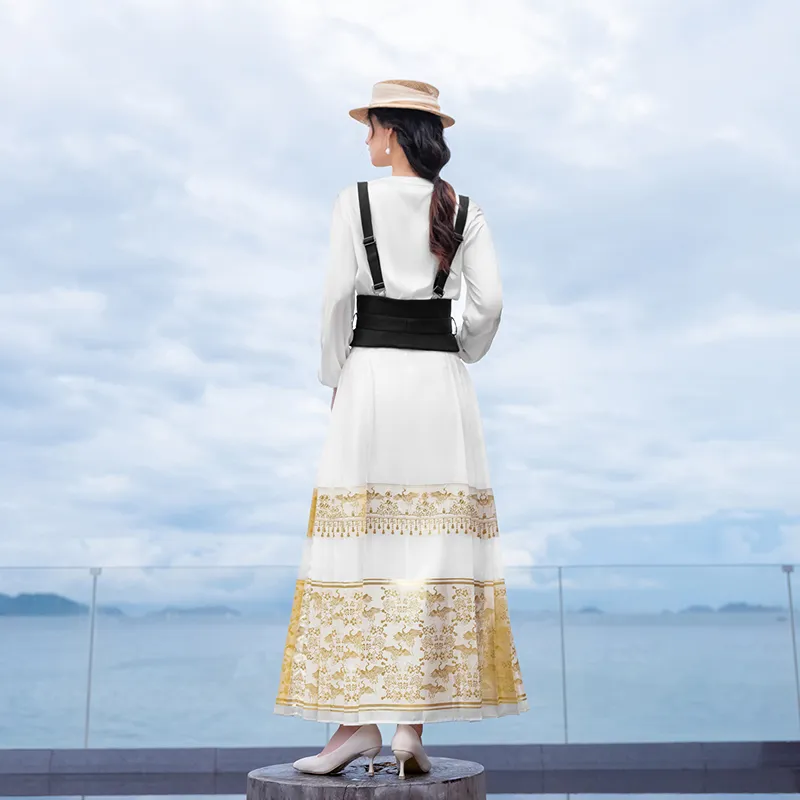 A LIFE ON THE LEFT Casual Long Skirt Women's-3