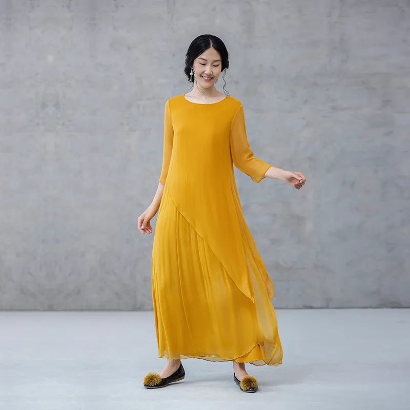 A LIFE ON THE LEFT Long Sleeved Dress Women's-1