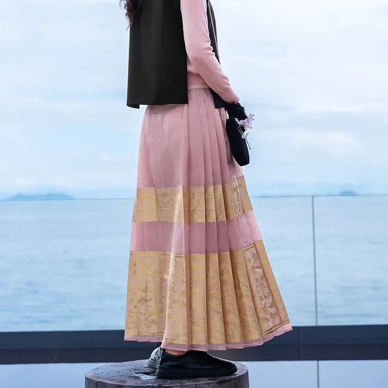A LIFE ON THE LEFT Casual Long Skirt Women's-9