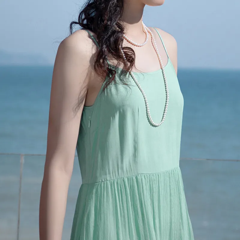 A LIFE ON THE LEFT Slip Dress Women's-61