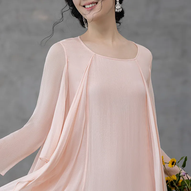 A LIFE ON THE LEFT Long Sleeved Dress Women's-2