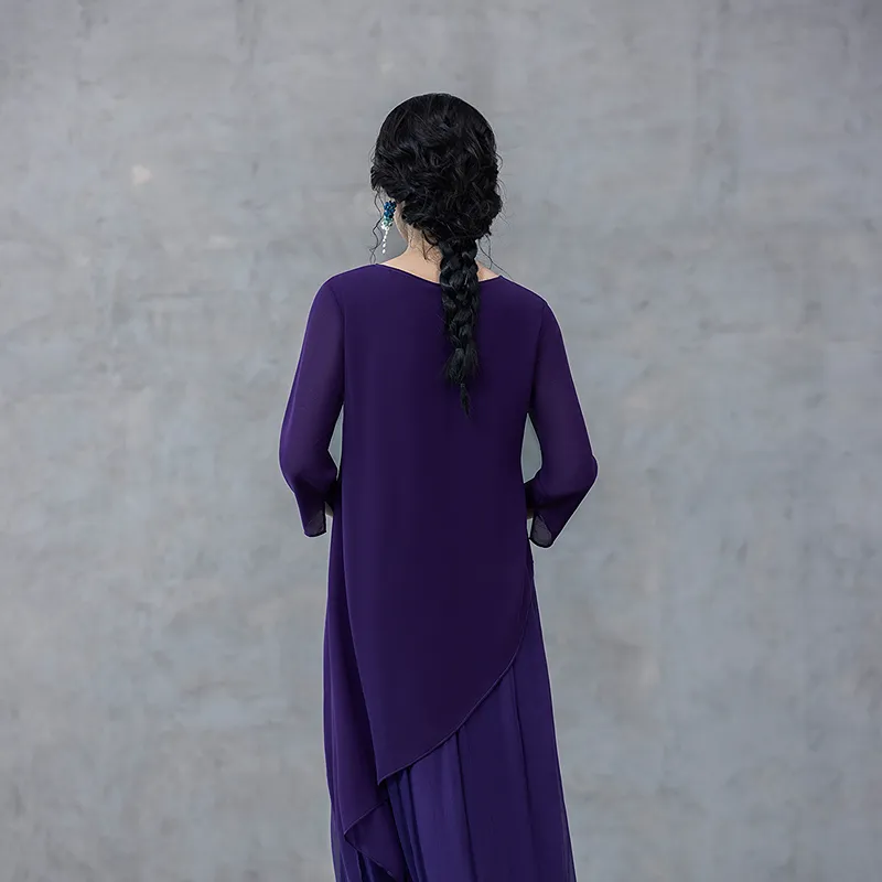 A LIFE ON THE LEFT Long Sleeved Dress Women's-22
