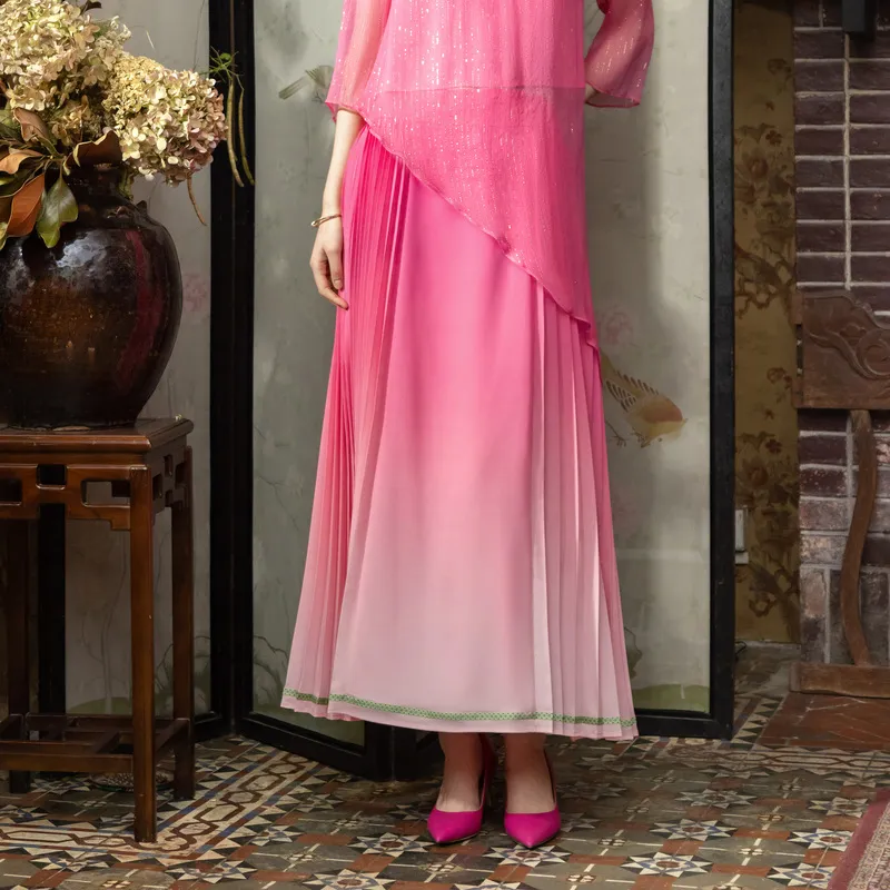 A LIFE ON THE LEFT Casual Long Skirt Women's-2