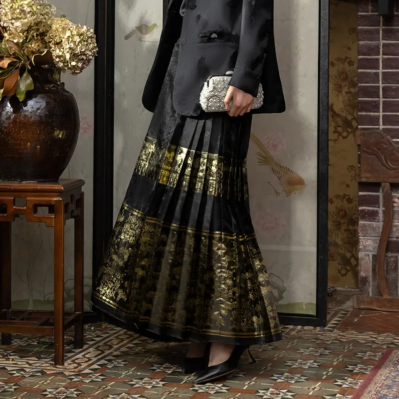 A LIFE ON THE LEFT Casual Long Skirt Women's-32
