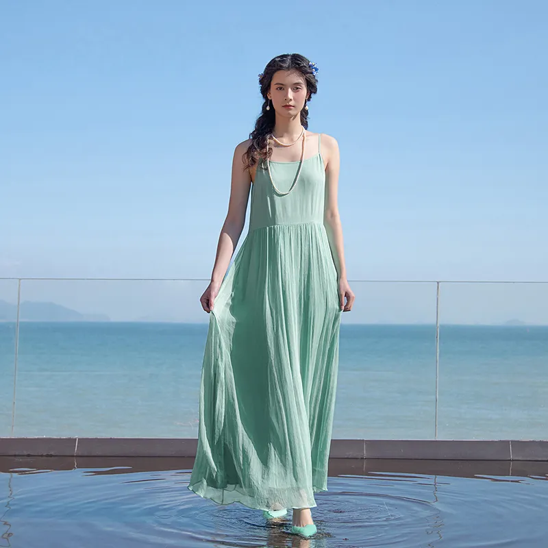 A LIFE ON THE LEFT Slip Dress Women's-57