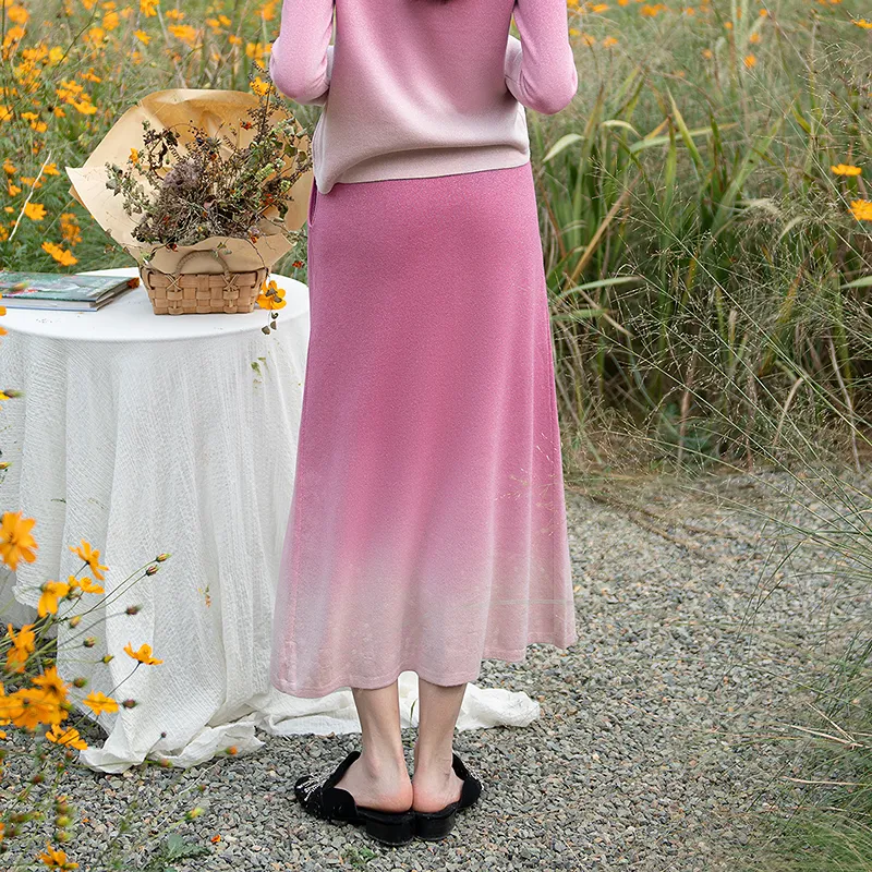 A LIFE ON THE LEFT Casual Long Skirt Women's-3