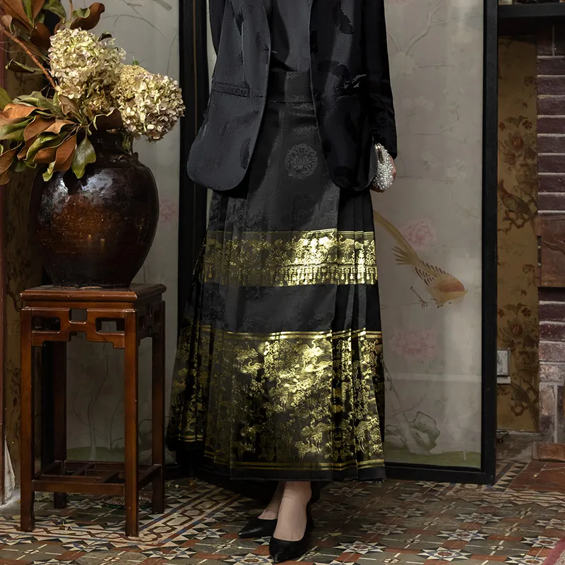 A LIFE ON THE LEFT Casual Long Skirt Women's-31