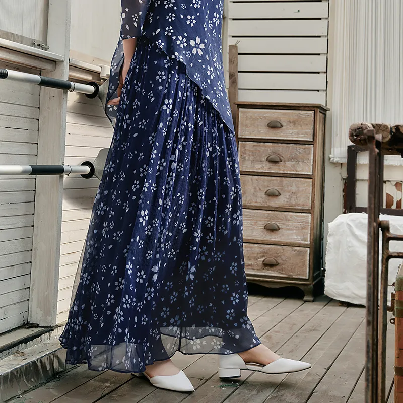 A LIFE ON THE LEFT Casual Long Skirt Women's-9