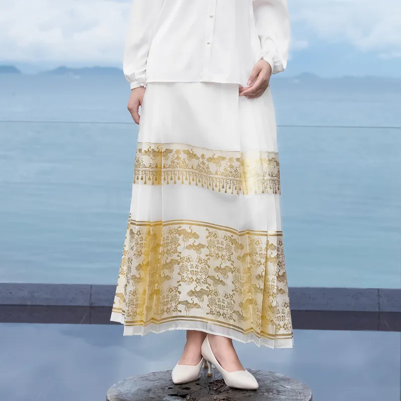 A LIFE ON THE LEFT Casual Long Skirt Women's-38