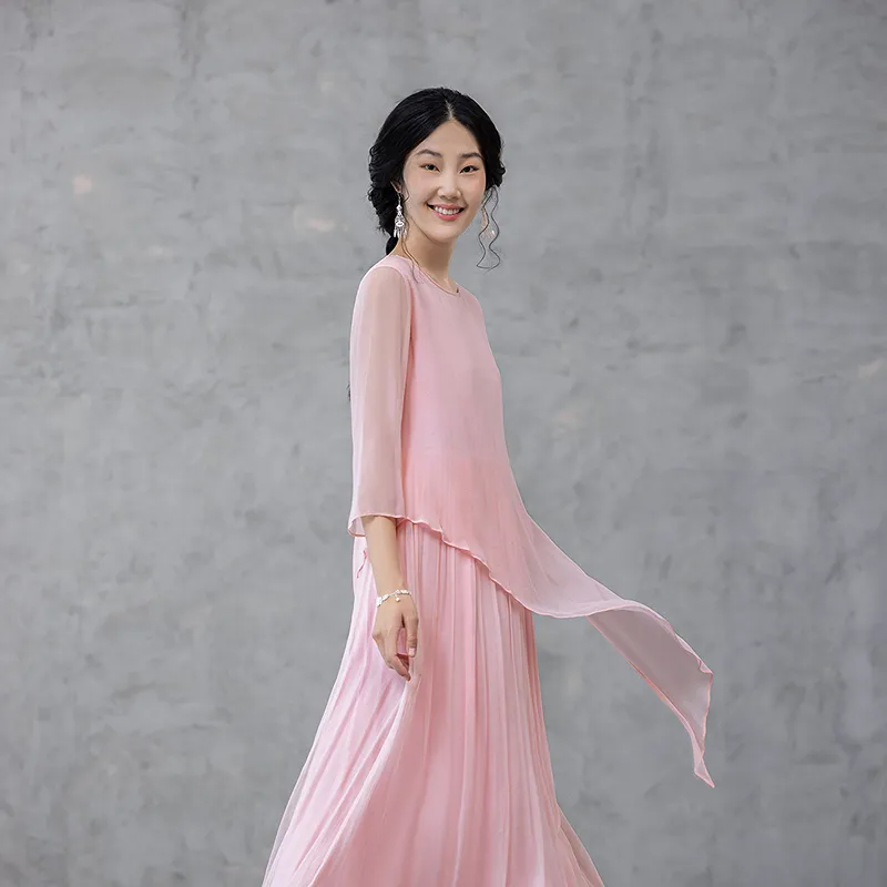 A LIFE ON THE LEFT Long Sleeved Dress Women's-9