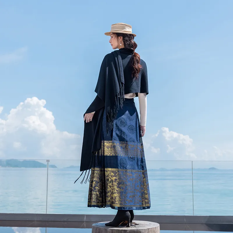 A LIFE ON THE LEFT Casual Long Skirt Women's-21