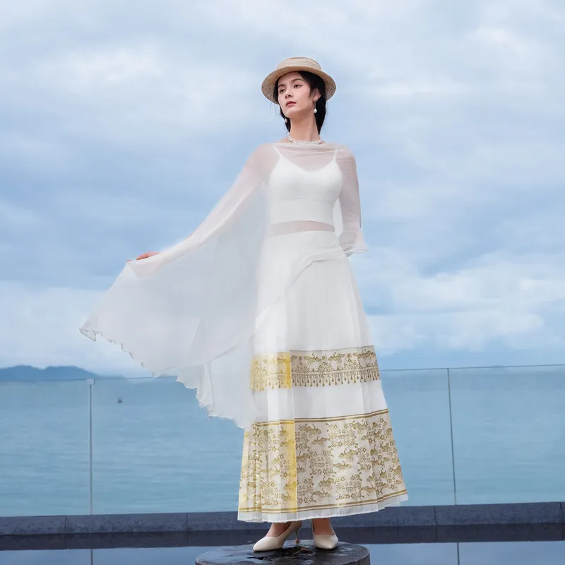 A LIFE ON THE LEFT Casual Long Skirt Women's-39