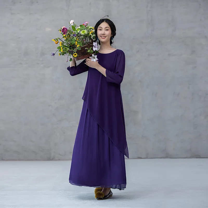 A LIFE ON THE LEFT Long Sleeved Dress Women's-19