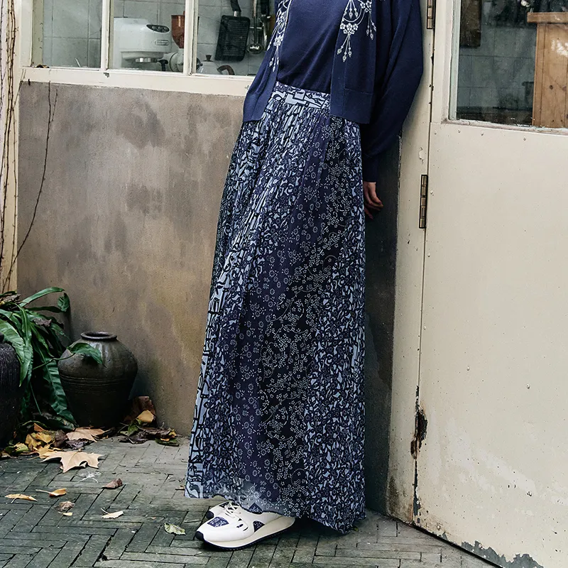 A LIFE ON THE LEFT Casual Long Skirt Women's-15