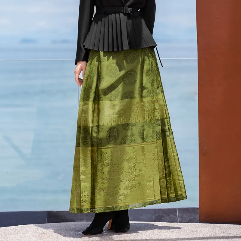 A LIFE ON THE LEFT Casual Long Skirt Women's-15