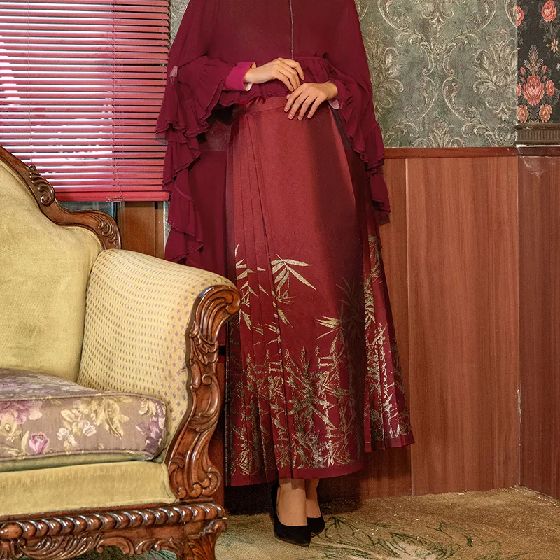 A LIFE ON THE LEFT Casual Long Skirt Women's-3