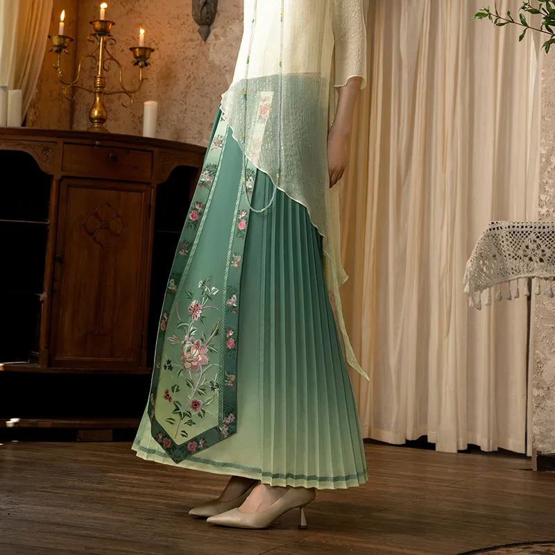 A LIFE ON THE LEFT Casual Long Skirt Women's-6