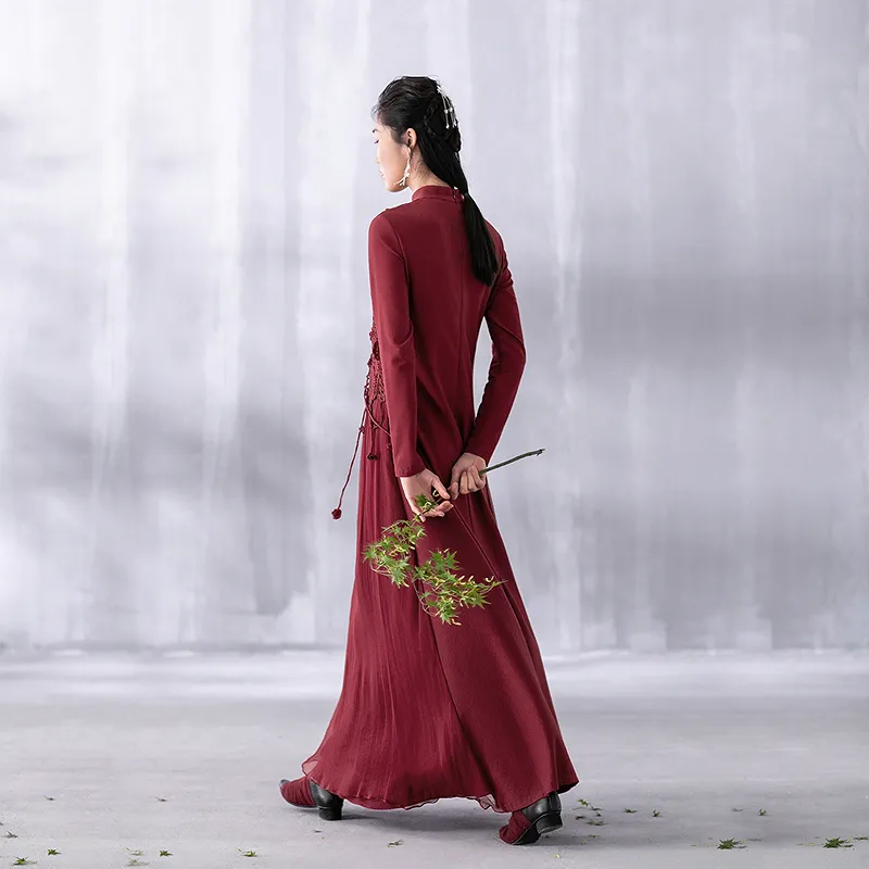 A LIFE ON THE LEFT Long Sleeved Dress Women's-2