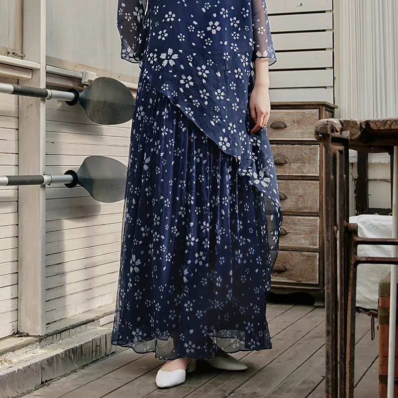 A LIFE ON THE LEFT Casual Long Skirt Women's-7
