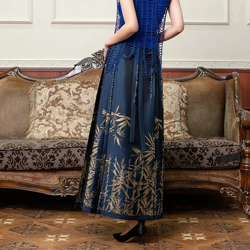 A LIFE ON THE LEFT Casual Long Skirt Women's-13