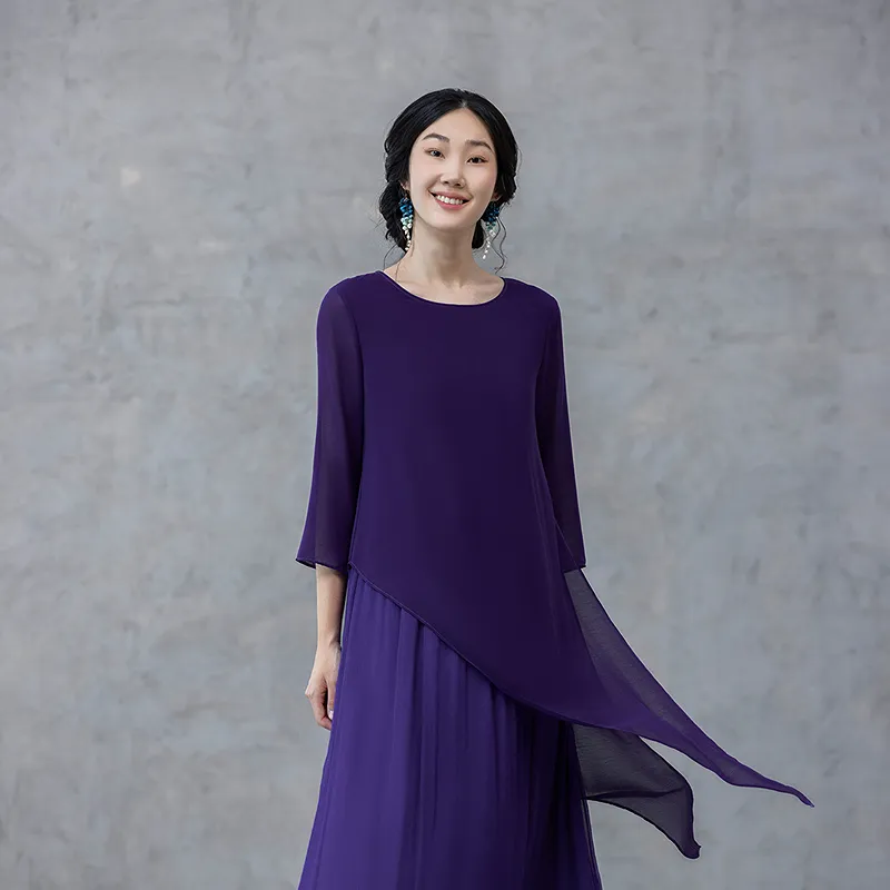 A LIFE ON THE LEFT Long Sleeved Dress Women's-20