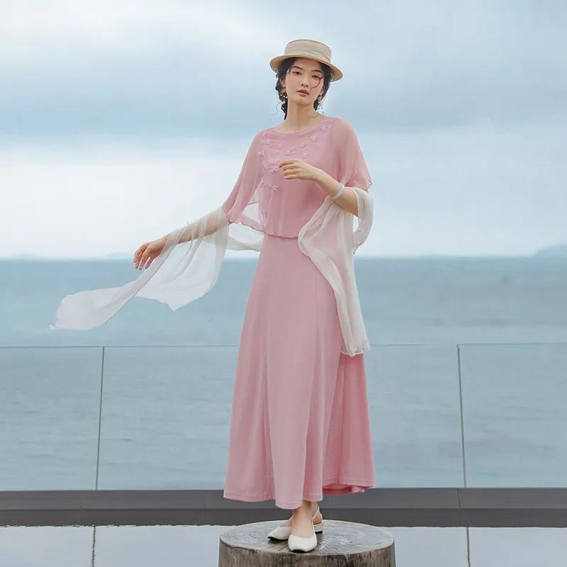 A LIFE ON THE LEFT Long Sleeved Dress Women's-7