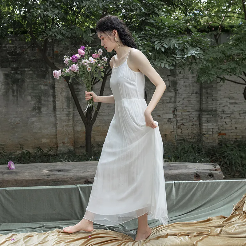 A LIFE ON THE LEFT Slip Dress Women's-10