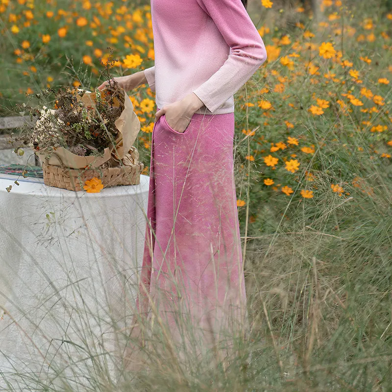 A LIFE ON THE LEFT Casual Long Skirt Women's-4