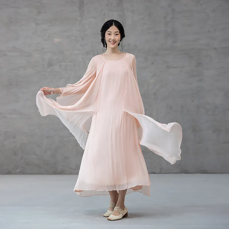 A LIFE ON THE LEFT Long Sleeved Dress Women's-1