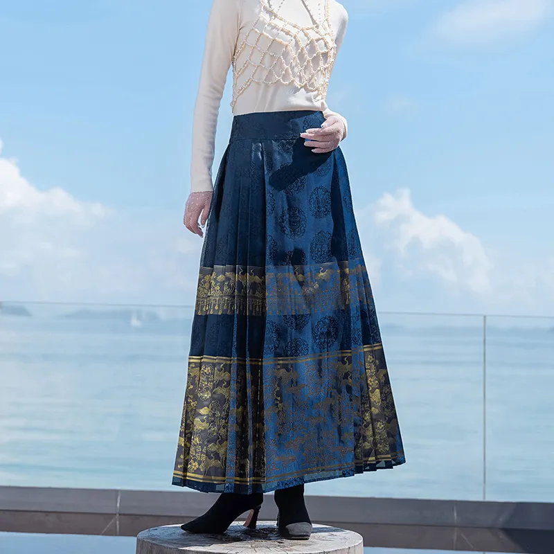 A LIFE ON THE LEFT Casual Long Skirt Women's-19