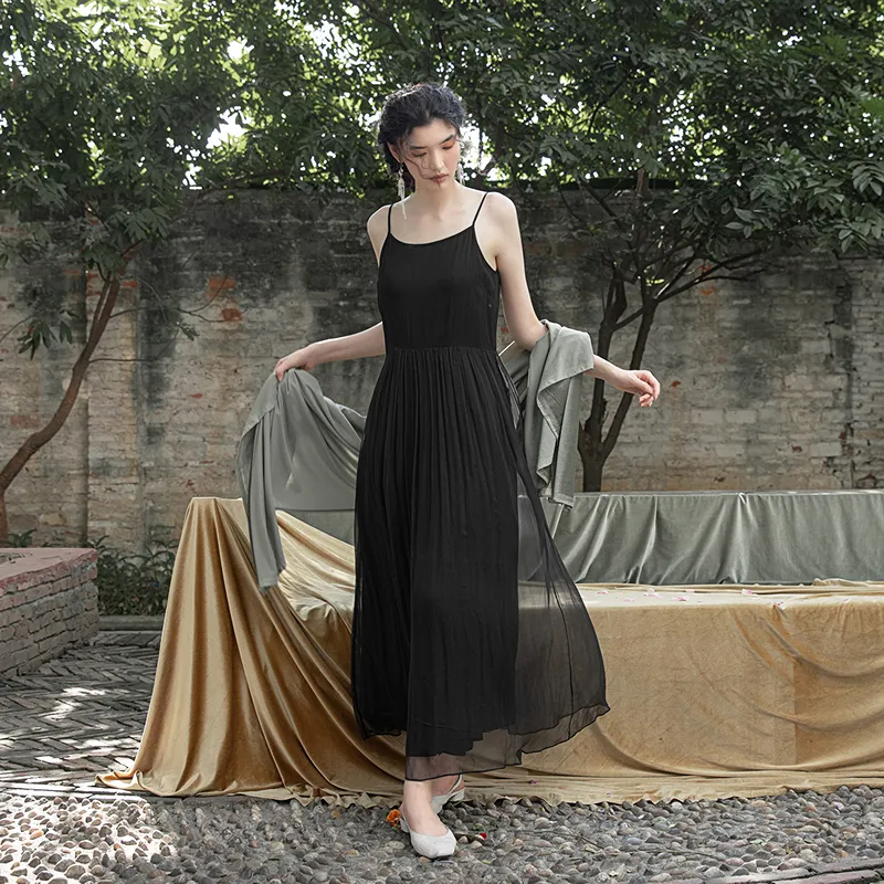 A LIFE ON THE LEFT Slip Dress Women's-2